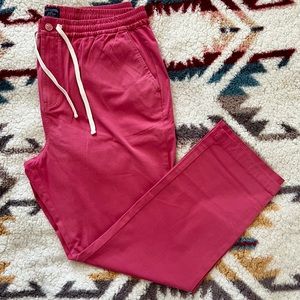 BRAND NEW! JCREW Re-imagined Men’s Dark Rose Khaki Pant Size XL